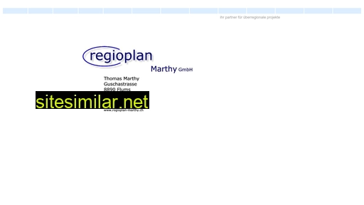 Regioplan-marthy similar sites