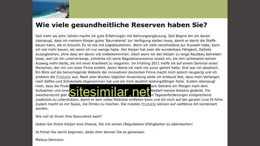 regulationsreserve.ch alternative sites