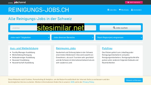 reinigungs-jobs.ch alternative sites