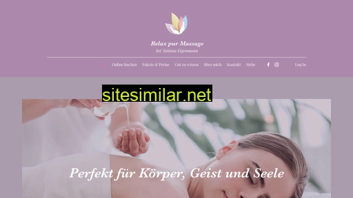 relaxpurmassage.ch alternative sites