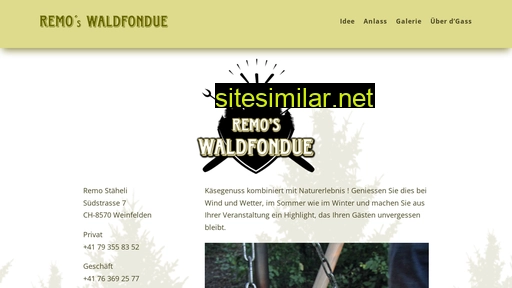 remos-waldfondue.ch alternative sites