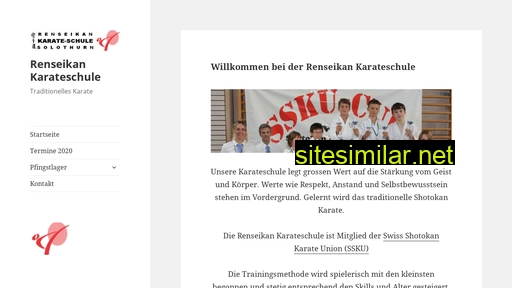 renseikan-karateschule.ch alternative sites