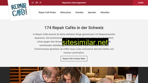 repair-cafe.ch alternative sites