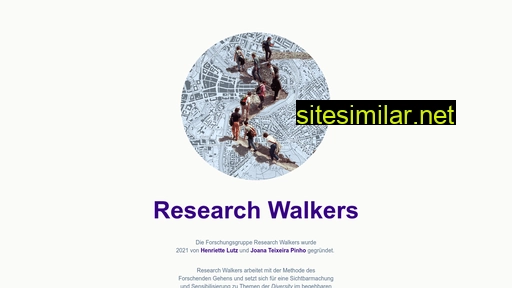 Researchwalkers similar sites