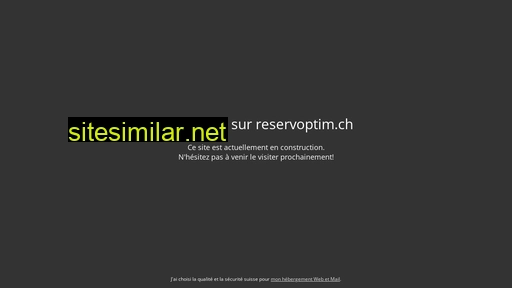 reservoptim.ch alternative sites