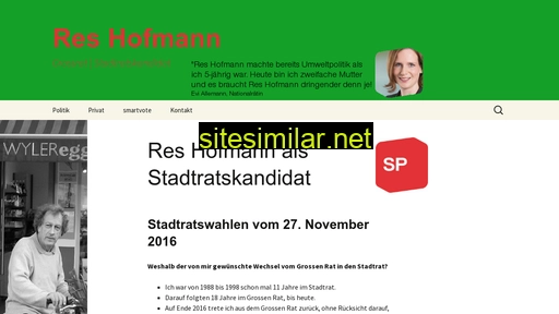 reshofmann.ch alternative sites