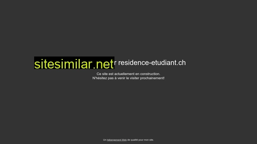 residences-etudiantes.ch alternative sites