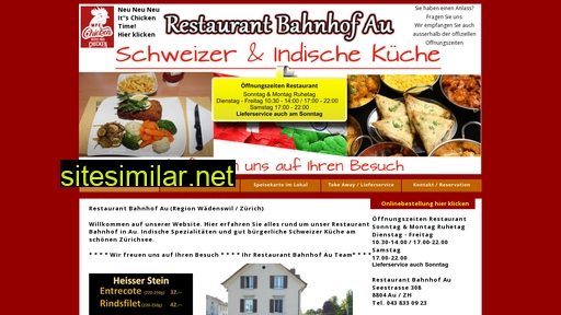 restaurant-bahnhof-au.ch alternative sites
