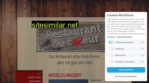restaurant-du-coeur.ch alternative sites