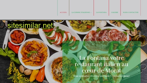 Restaurant-lafontana similar sites