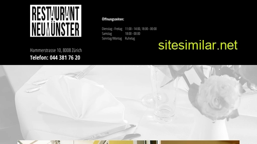 restaurant-neumuenster.ch alternative sites