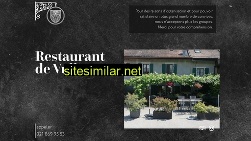 restaurant-vullierens.ch alternative sites
