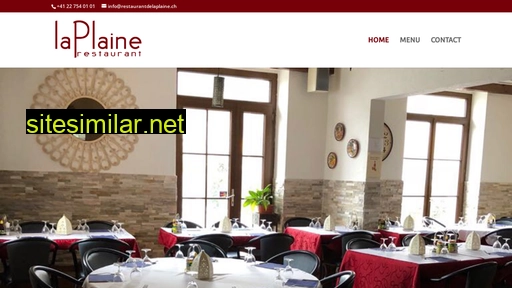 restaurantdelaplaine.ch alternative sites