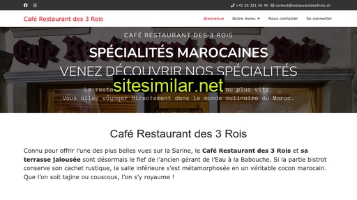 restaurantdes3rois.ch alternative sites