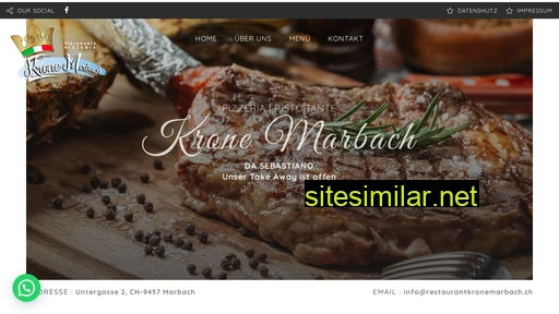 restaurantkronemarbach.ch alternative sites