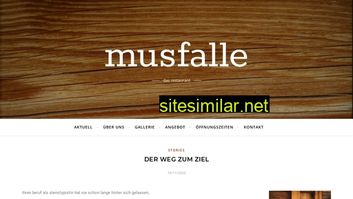 restaurantmusfalle.ch alternative sites