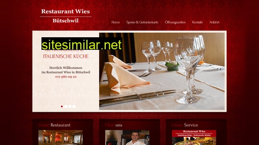 restaurantwies.ch alternative sites