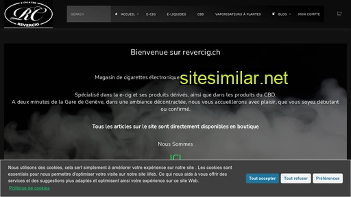 revercig.ch alternative sites