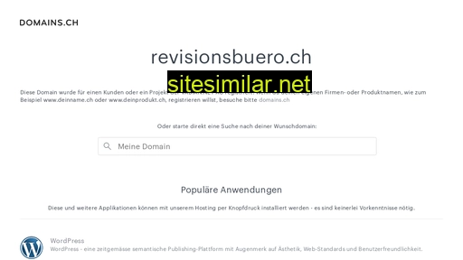 revisionsbuero.ch alternative sites