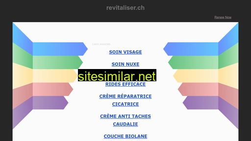 revitaliser.ch alternative sites