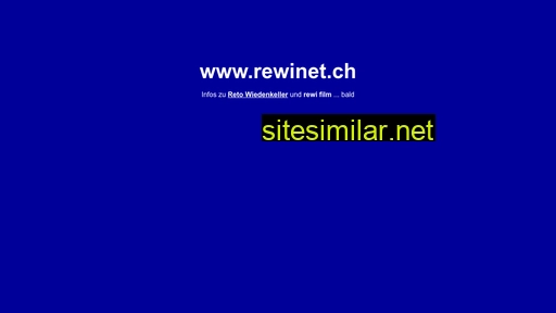 rewinet.ch alternative sites