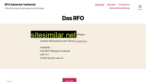 rfo-suue.ch alternative sites