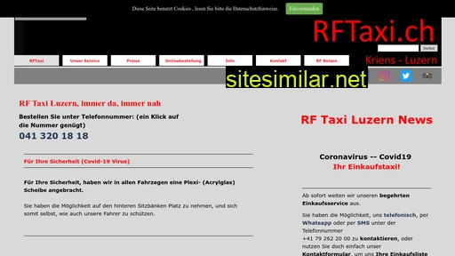 rftaxi.ch alternative sites