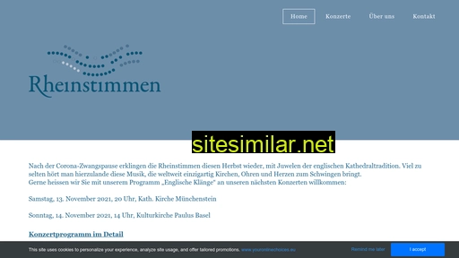 rheinstimmen.ch alternative sites