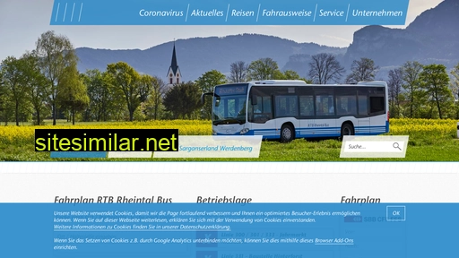 rheintalbus.ch alternative sites