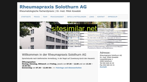 rheumapraxis-solothurn.ch alternative sites