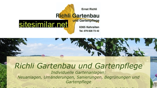 richli-gartenbau.ch alternative sites