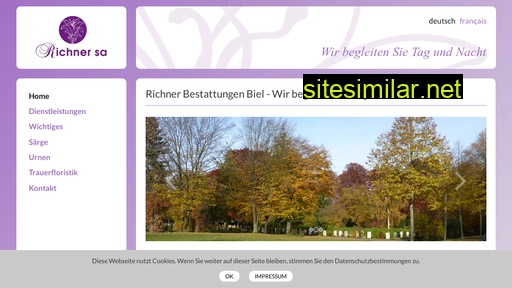 richner-bestattungen.ch alternative sites