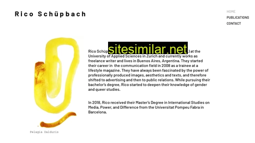 ricoschupbach.ch alternative sites