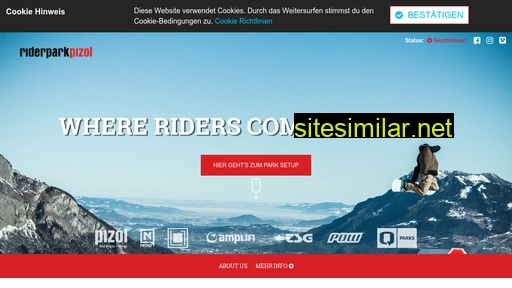 riderparkpizol.ch alternative sites