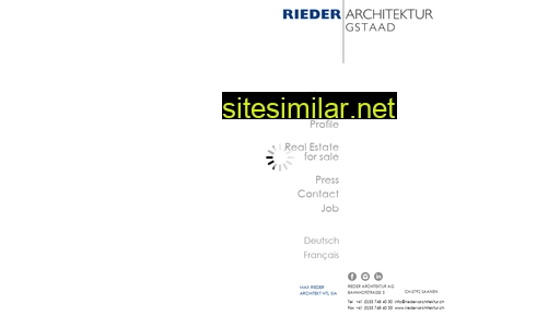 riederarchitektur.ch alternative sites