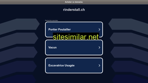 rinderstall.ch alternative sites