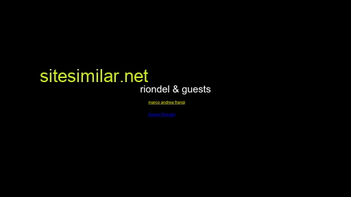 riondel.ch alternative sites