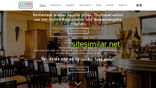 ristoranteazzurro.ch alternative sites