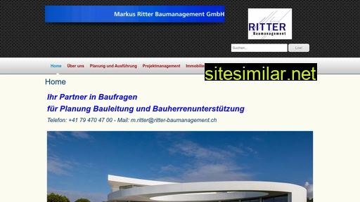 ritter-baumanagement.ch alternative sites