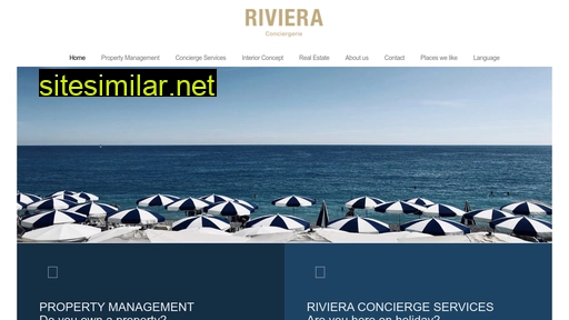 Rivieraconciergerie similar sites