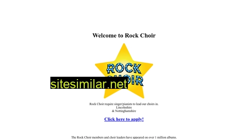 rockchoir.ch alternative sites