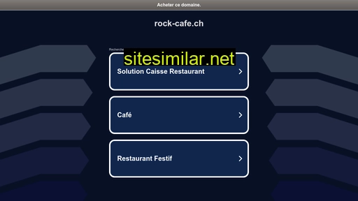 Rock-cafe similar sites