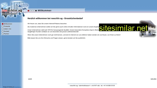 roeschlinag.ch alternative sites