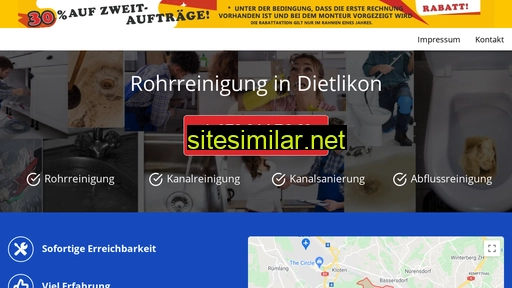rohrreinigung-dietlikon.ch alternative sites