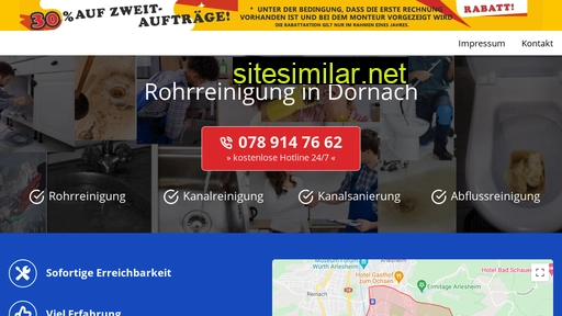 rohrreinigung-dornach.ch alternative sites