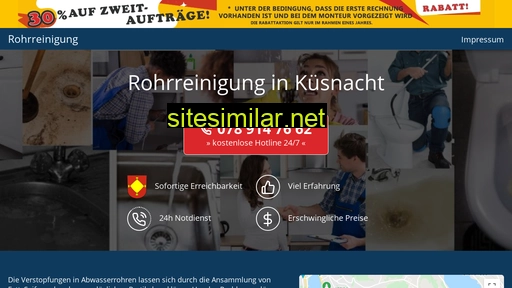 rohrreinigung-kuesnacht.ch alternative sites