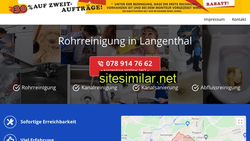 rohrreinigung-langenthal.ch alternative sites