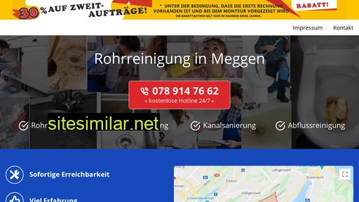 rohrreinigung-meggen.ch alternative sites