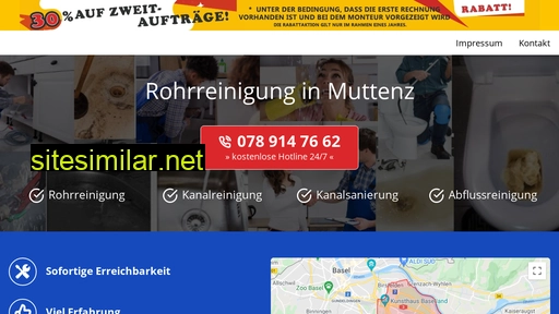 rohrreinigung-muttenz.ch alternative sites