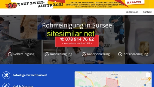 rohrreinigung-sursee.ch alternative sites